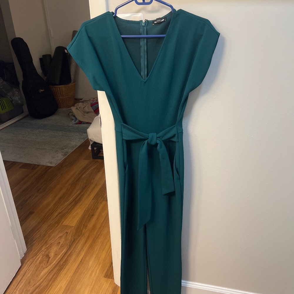 Teal jumpsuit